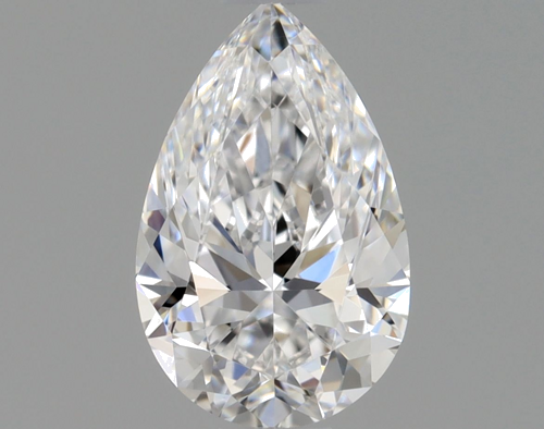 0.7 carat D-VS1 Natūralus Pear Deimantas (1)