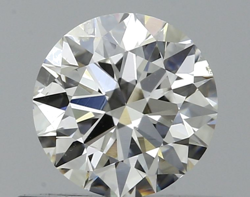 0.5 carat G-SI2 Excellent cut Natūralus Round Deimantas (1)