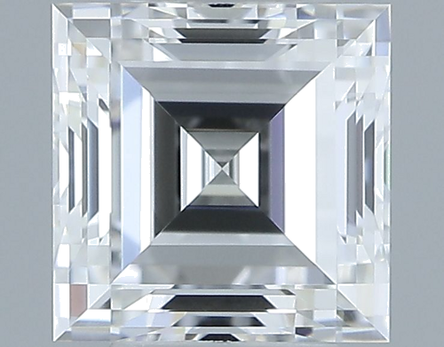 0.5 carat F-VVS1 Natūralus Square Radiant Deimantas (1)