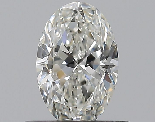 0.51 carat H-VVS2 Natūralus Oval Deimantas (1)