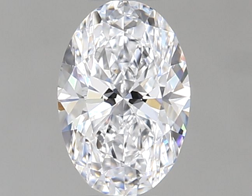 0.33 carat D-VVS1 Natūralus Oval Deimantas (1)