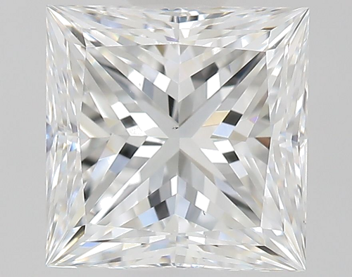 1.43 carat F-VS1 Natūralus Princess Deimantas (1)