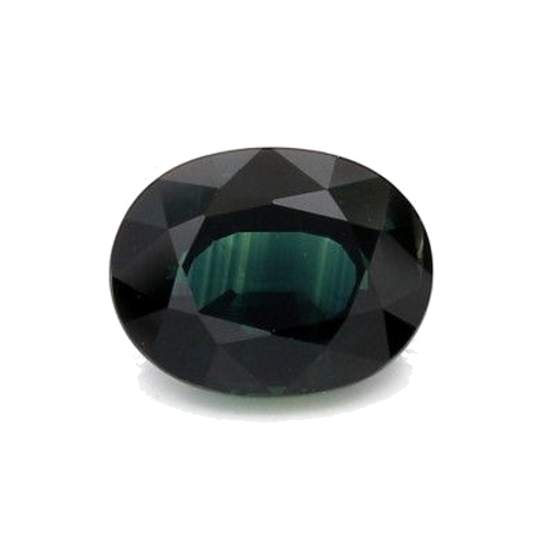 2.67 carat BLUE BRILLIANTSTEP cut Oval Safyras (1)