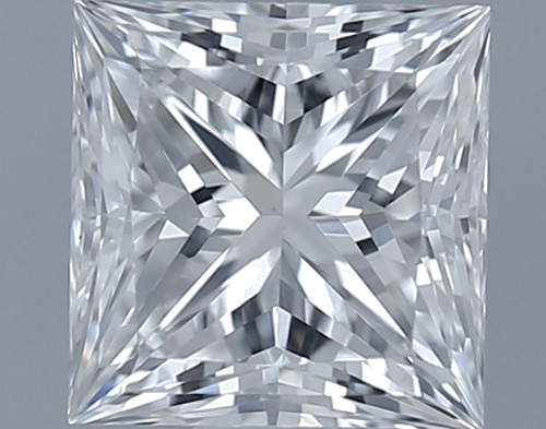 0.51 carat G-VS2 Natūralus Princess Deimantas (1)