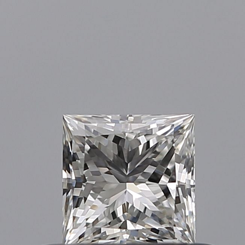 0.4 carat F-VVS2 Natūralus Princess Deimantas (1)