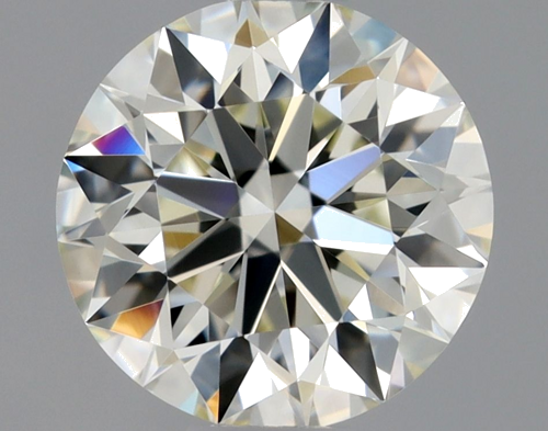 0.61 carat K-IF Excellent cut Natūralus Round Deimantas (1)