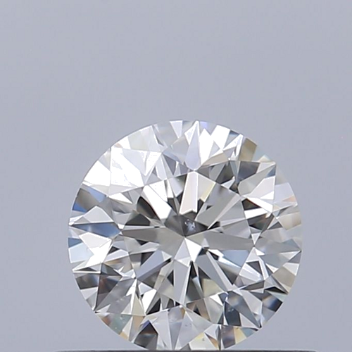 0.53 carat H-VS2 Excellent cut Natūralus Round Deimantas (1)