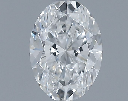 0.43 carat E-VS1 Natūralus Oval Deimantas (1)