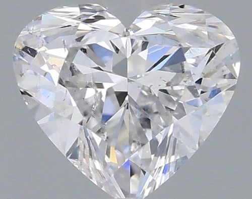 0.32 carat E-SI2 Natūralus Heart Deimantas (1)