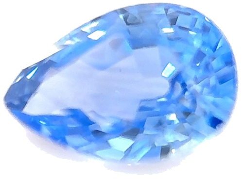 0.61 carat BLUE Pear Safyras (1)