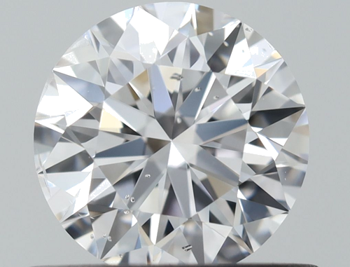 0.56 carat D-SI2 Excellent cut Natūralus Round Deimantas (1)