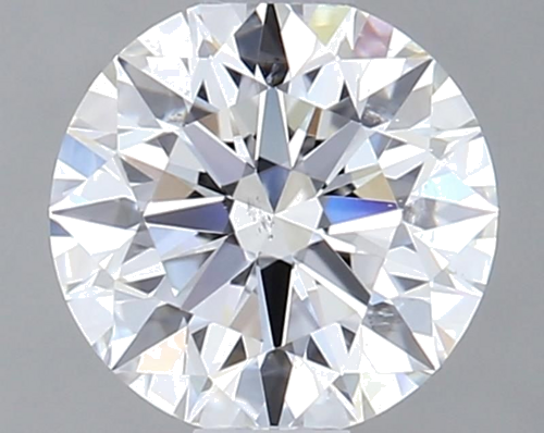 0.63 carat F-SI1 Excellent cut Natūralus Round Deimantas (1)