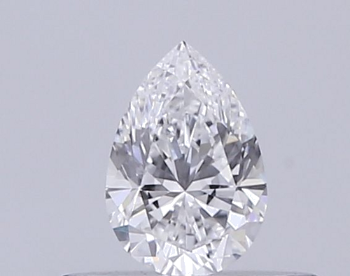 0.3 carat E-VVS2 Natūralus Pear Deimantas (1)