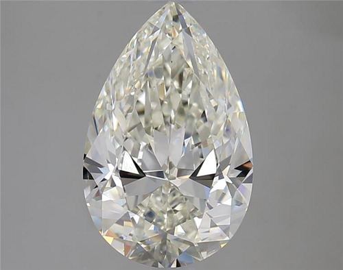 3.02 carat J-SI1 Natūralus Pear Deimantas (1)