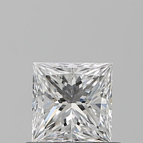 0.62 carat E-SI1 Natūralus Princess Deimantas (1)