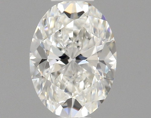 0.42 carat H-VVS1 Natūralus Oval Deimantas (1)