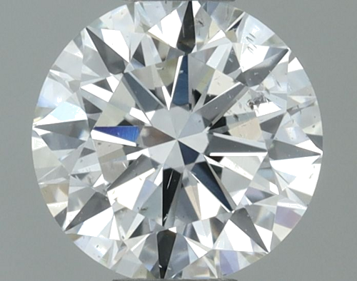 0.5 carat I-SI2 Excellent cut Natūralus Round Deimantas (1)