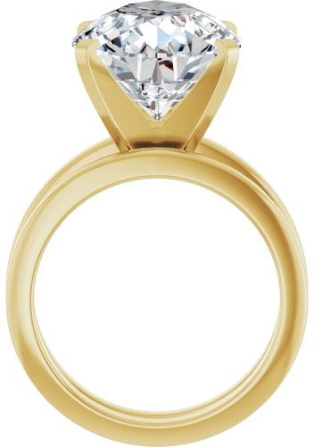 Sužadėtuvių Žiedas 14k yellow gold Pear 16mm x 12mm (7)