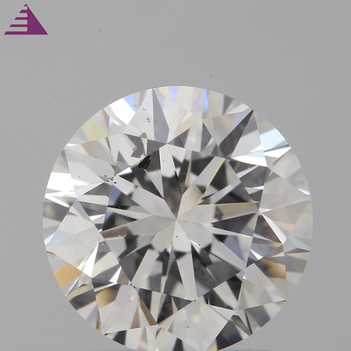 1.9 carat E-SI2 Very Good cut Natūralus Round Deimantas (1)