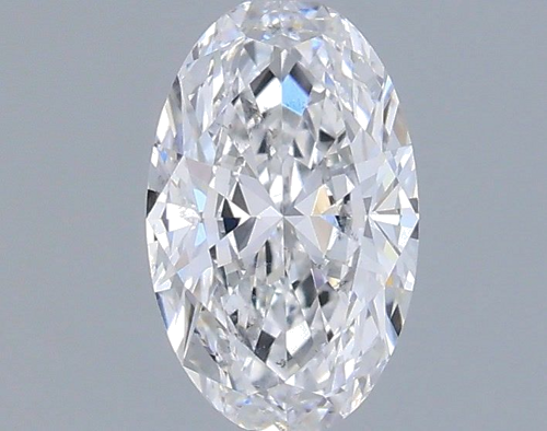 0.42 carat E-SI1 Natūralus Oval Deimantas (1)