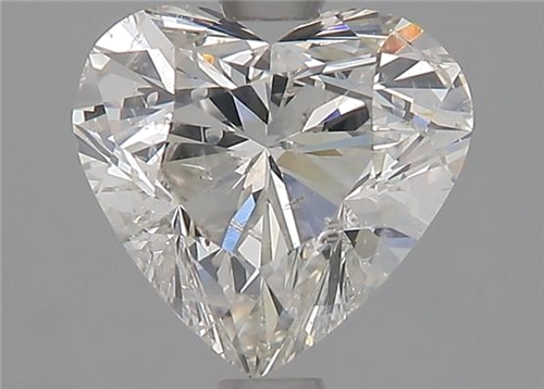 1.5 carat I-SI2 Natūralus Heart Deimantas (1)