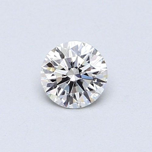 0.39 carat F-VVS1 Very Good cut Natūralus Round Deimantas (1)