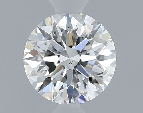 0.44 carat F-SI1 Excellent cut Natūralus Round Deimantas (1)