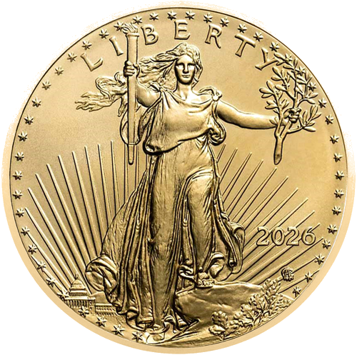 1/4 oz American Eagle 2026 US Gold Coin (2)