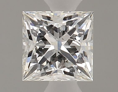 0.36 carat H-SI2 Natūralus Princess Deimantas (1)
