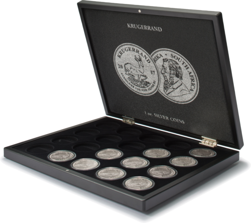 Box for 20 x 1 oz silver Krugerrand coins in Quadrum capsules (1)