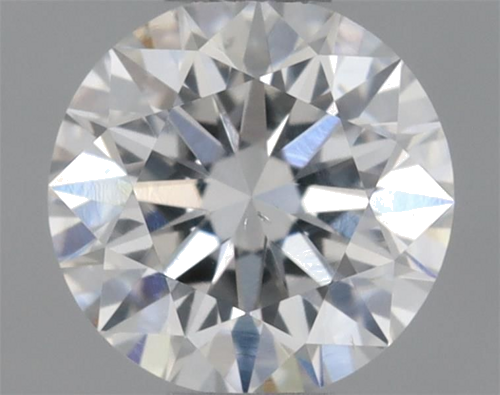0.46 carat E-SI2 Excellent cut Natūralus Round Deimantas (1)