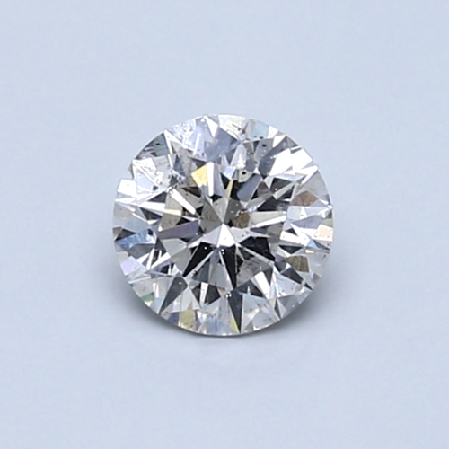 0.56 carat I-SI2 Excellent cut Natūralus Round Deimantas (1)