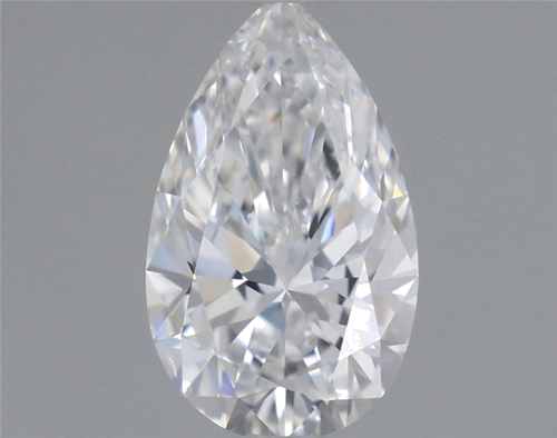 0.5 carat D-SI1 Natūralus Pear Deimantas (1)
