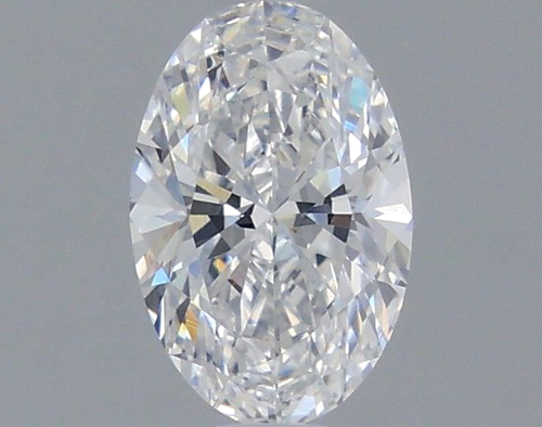 0.52 carat E-VS2 Natūralus Oval Deimantas (1)
