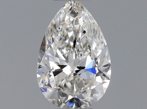 0.32 carat F-VS1 Natūralus Pear Deimantas (1)