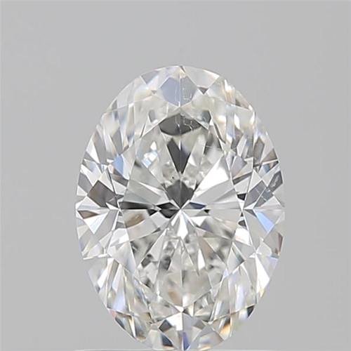 1.2 carat G-SI1 Natūralus Oval Deimantas (1)