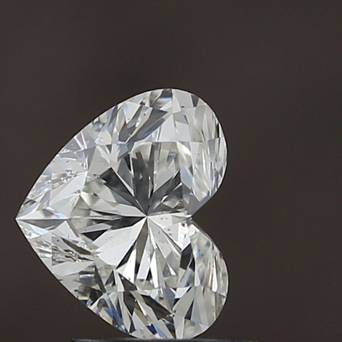 1.53 carat F-VS2 Natūralus Heart Deimantas (1)