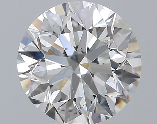 2.51 carat E-SI2 Excellent cut Natūralus Round Deimantas (1)