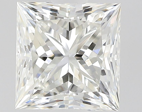 0.65 carat I-VVS2 Natūralus Princess Deimantas (1)