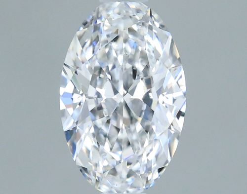 0.5 carat D-VS2 Natūralus Oval Deimantas (1)