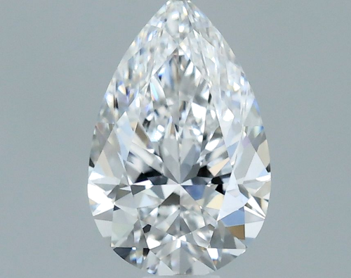 0.4 carat E-VVS1 Natūralus Pear Deimantas (1)