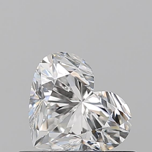 0.51 carat G-VVS2 Natūralus Heart Deimantas (1)