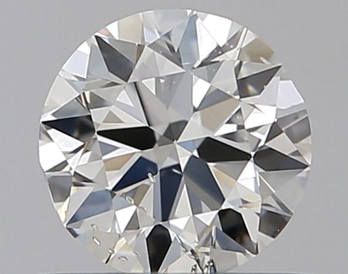 0.5 carat G-SI2 Very Good cut Natūralus Round Deimantas (1)