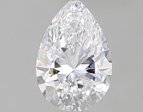 0.41 carat D-VS1 Natūralus Pear Deimantas (1)
