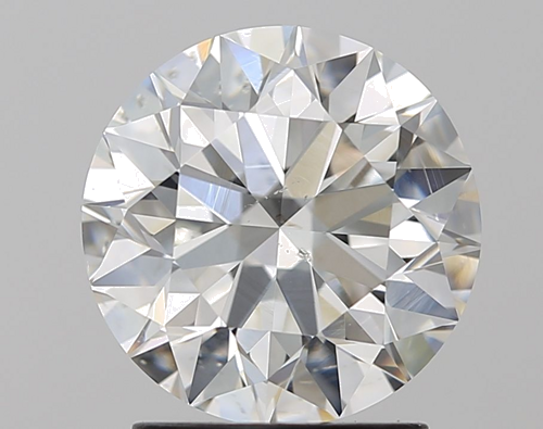 2.07 carat H-SI1 Excellent cut Natūralus Round Deimantas (1)