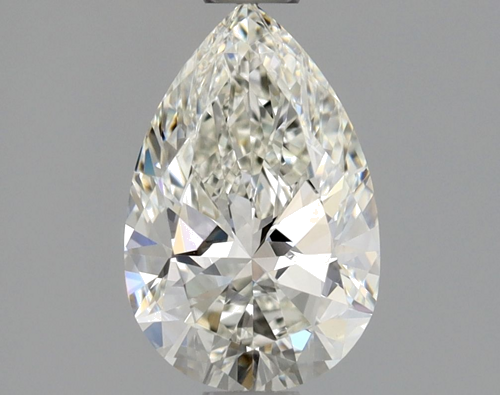 1.01 carat I-VS1 Natūralus Pear Deimantas (1)