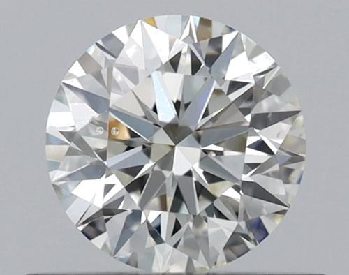 0.5 carat J-SI1 Excellent cut Natūralus Round Deimantas (1)