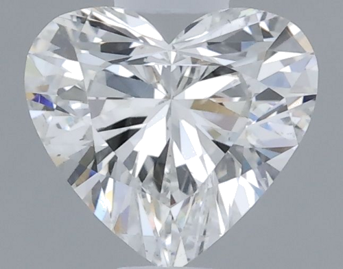 0.5 carat G-SI1 Natūralus Heart Deimantas (1)