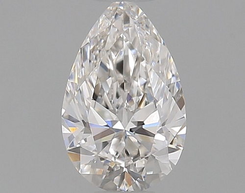 0.32 carat G-VVS2 Natūralus Pear Deimantas (1)