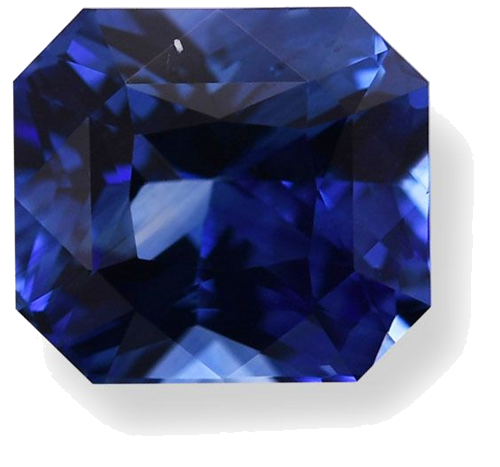 3.03 carat BLUE Radiant Safyras (1)